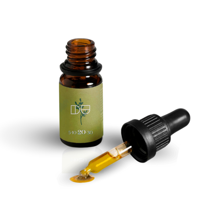 aceite cbd cítrico 10% abierto